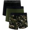 Pánske boxerky UNDER ARMOUR-3 PACK-UA PERFORMANCE COTTON- NOVELTY 3in-GRN Zelená S 2025