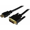StarTech HDMI - DVI-D kábel 1,5 m čierny (HDDVIMM150CM)