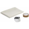 Wolfcraft Protiprachové dvere, plast, 224 × 125 mm, 4005000