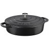 KELA Kastról liatinový Calido 28 cm čierna KL-12468