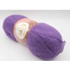 Priadza Angora luks - fialová - 13864