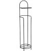Kinekus Držiak so stojanom na WC papier čierny