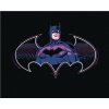 Zuty – Batman v odtieňoch fialovej, 40×50 cm, bez rámu a bez vypnutia plátna 8596530134480