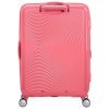 American Tourister Soundbox Spinner 67/24 EXP Sun Kissed Coral červená 71,5 l
