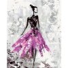 Abstraktná mladá baletka, 40 × 50 cm, bez rámu a bez vypnutia plátna 6047770