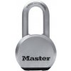 shumee MASTER LOCK Vysoko bezpečnostný visiaci zámok [s kľúčom] [nehrdzavejúca oceľ] [dlhá západka] [vonkajšia] M830EURDLH