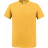 JERZEES 470 ECO PREMIUM / Unisex tričko s krátkym rukávom z bio bavlny - gold XXXL