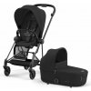 CYBEX Kočík kombinovaný Mios 3.0 Matt Black Sepia Black Platinum 2023