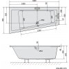 Polysan ANDRA 180 x 90 cm 72872BM