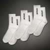 Ponožky Venum Essential Crew - White/Black (3 páry) Velikost: 3-5 US (S)