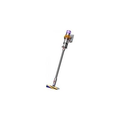 Dyson V15 Detect Absolute 2023, vysávač, 14 cyklónov, 240 AW, filtrácia celého prístroja, výdrž až 60 minút, žltá / šedá