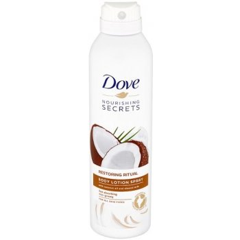 Dove Nourishing Secrets Restoring Ritual telové mlieko v spreji 190 ml