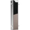 Emco Asis Plus - Vstavaný WC modul, 803x154 mm, pánty vpravo, hliník 975611011