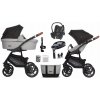 Multifunkčný kočik - Riko Basic Plus 4W1 Cabriofix + B Stroller