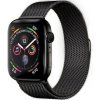 SES Elegantný kovový pásik pre chytré hodinky Apple Watch 44 mm (4.série) - čierny 9086