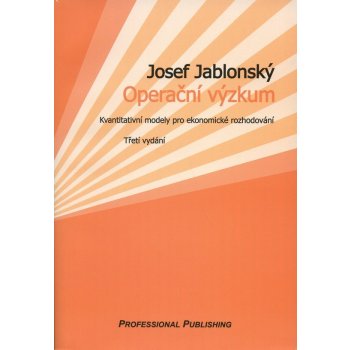 Operační výzkum - Josef Jablonský