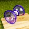 Juggle Dream Cyclone QUARTZ 2 Diabolo s ložiskom Farba: Fialová