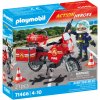 Playmobil 71466 Hasičské motorka na mieste nehody