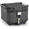 OBKEV42B čierny horný kufor GIVI Trekker Outback EVO hliníkový (Monokey topcase), bez zámku, 42 l.