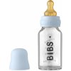 Bibs Baby Glass Bottle dojčenská fľaša Baby Blue 110 ml