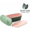 Light My Fire SnapBox oval BIO 2-pack sandygreen/dustypink