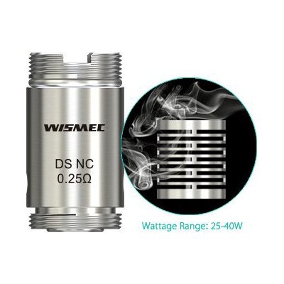 Wismec DS NotchCoil žhaviaca hlava nerez 0,25ohm