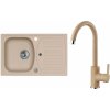 Set Alveus (dřez Record 30 Beige 55 + baterie Tonia Beige 55) SETA112