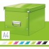 Archivačná krabica LEITZ WOW Click & Store A4 32 x 31 x 36 cm, zelená (61080054)