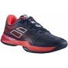 Babolat Jet Mach 3 All Court Men - black/poppy red - Čierny, Červený, Viacfarebný