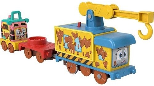 Fisher Price Thomas HFX97-HHN43 séria mašinky Tomáš motorový vláčik Muddy