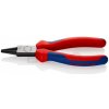 KNIPEX KNIPEX 22 02 160 Kliešte s guľatými čeľusťami 160mm, multikomponentné rukoväťe, čierne atramentované