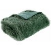 Eurofirany Kožušinová deka Tiffany C. Zelená 170X210