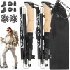 Trekkingové palice sada Fortrade 65-135 cm modré