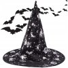 KLOBÚK ČARODEJNICE HALLOWEEN BOSORKA KÚZELNÍK