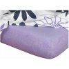 Dadka Froté prestieradlo fialové 90 × 200 × 15 cm