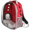 Merco Petbag Transparent červená