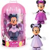 Disney Minnie Mouse bábika princezná so šatníkom a oblečkami