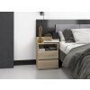 Komoda Alias 2 šuflíky 40x59x32cm nočný stolík dub sonoma