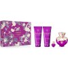 Versace Dylan Versace Dylan Purple Pour Femme parfumovaná voda 100 ml + parfumované telové mlieko 100 ml + parfumovaný sprchovací gél 100 ml + parfumovaná voda 5 ml
