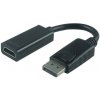 Adaptér OEM DisplayPort - HDMI Male/Female , support 3D, 4K*2K@30Hz, 20cm