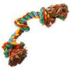 Uzel DOG FANTASY bavlněný barevný 3 knoty 40 cm