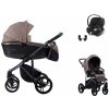 BEBETTO Bresso Premium Dark + Cybex Aton B2 i-Size 01 2023