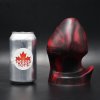 Topped Toys Tail Raiser 120 Forge Red, prémiový silikónový análny kolík 15,9 x 9,7 cm
