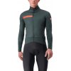 Castelli Beta RoS Jacket, Rover green/ Red orange Veľkosť: M Ľahká a priedušná bunda do prechodného obdobia
