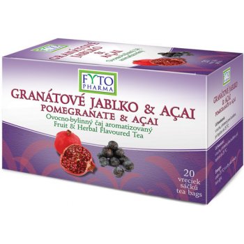 FYTO GRANÁTOVÉ JABLKO & ACAI ovocno bylinný čaj 20 x 2 g
