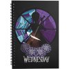 Cinereplicas Zápisník Wednesday s violončelom A5