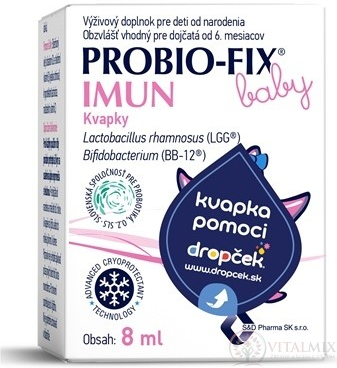 ProBio-fix Baby Imun kvapky 8 ml od 10,45 € - Heureka.sk