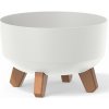 PROSPERPLAST Kvetináč GRACIA LOW 38cm biely