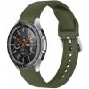 Bstrap Silicone remienok na Samsung Galaxy Watch 4 / 5 / 5 Pro / 6, olive green (SSG017C09)