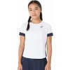 Asics Girls Tennis Short Sleeve biely